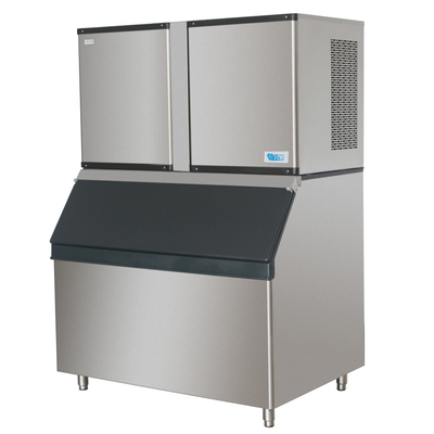 680Kg por dia Alta capacidade Baixo custo de manutenção aço inoxidável Ice Cube Ice Maker Made