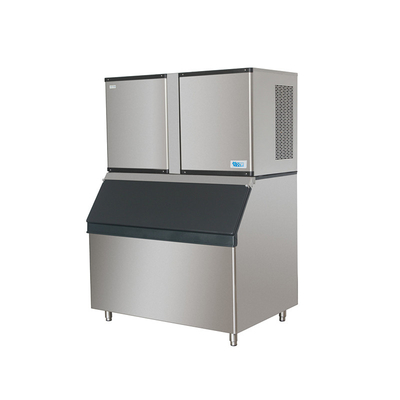 220 KG 24 Horas LZ-1500 Máquina de fabricação de gelo profissional para alta produção de 680 kg de cubos de gelo