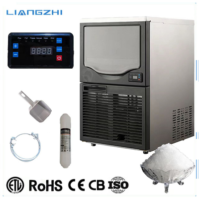 Projeto LZ-220 Granular Ice Machine com 100 kg de rendimento diário e 30 kg de capacidade de armazenamento de gelo