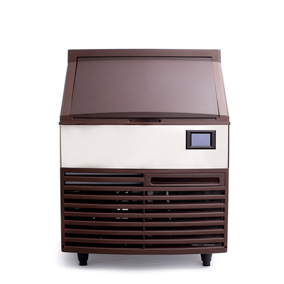 40kg/24Hr Empressor Embraco personalizado Refrigerador de ar Cubo Bloco de gelo Fabricante máquina de gelo quadrado