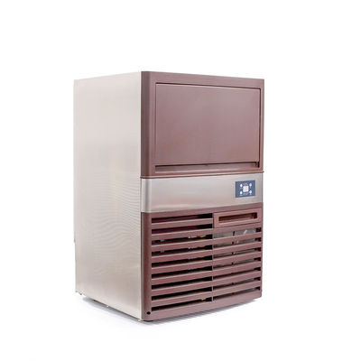Máquina de fazer gelo de 40 kg/24 horas, totalmente automática, com armazenamento de gelo de 20 kg e tensão de 220 V