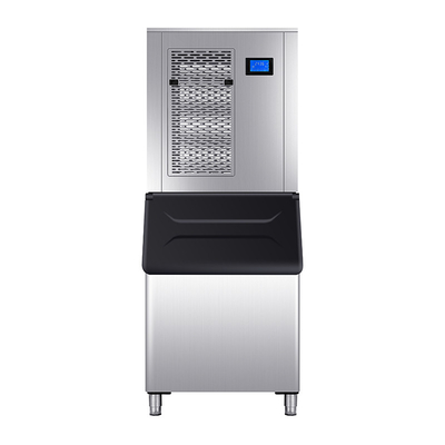 Máquina de fazer gelo em flocos de grande potência com painel LCD avançado e rendimento de 465 kg