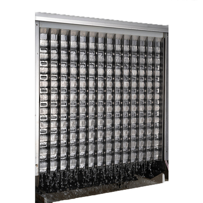 Máquina de gelo de crescente de 220V comercial de tipo dividido com refrigeração por água cristalina clara de 400 kg