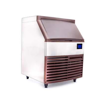Máquina de gelo de cubo de personalização diária com sistema de controle de tela sensível ao toque e PLC