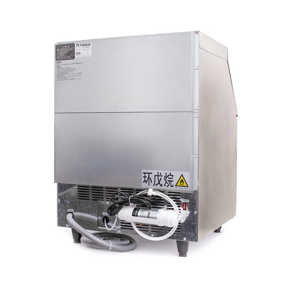 Máquina de gelo de cubo de personalização diária com sistema de controle de tela sensível ao toque e PLC