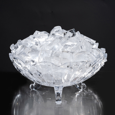 Corrente elétrica 8.5A O mais recente design de aço inoxidável Crescent Ice Machine Maker com 2