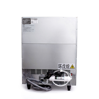 60kg armazenamento de gelo Máquina de cubos de gelo elétrico comercial para estilo moderno e produção de gelo