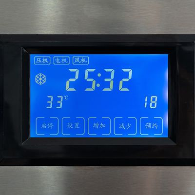 68kg Capacidade de produção LZ-150 Automática frigorífica a ar com forma cilíndrica