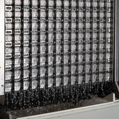 Capacidade de armazenamento de gelo 200KG LZ-1000 Máquina de gelo comercial grande clara cristal crescente
