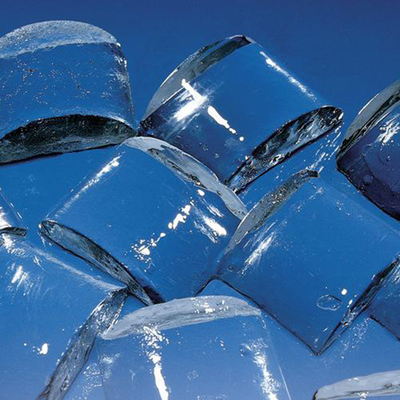 Capacidade de armazenamento de gelo 200KG LZ-1000 Máquina de gelo comercial grande clara cristal crescente