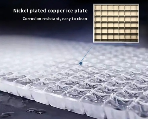 Capacidade de enchimento 620g Máquina de gelo fábrica bloco comercial máquina de gelo de cristal 500kg