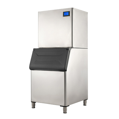 Máquina automática de gelo de bloco de cubo grande de 200 kg para loja de chá KTV Bar Design inteligente