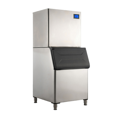 Máquina automática de gelo de bloco de cubo grande de 200 kg para loja de chá KTV Bar Design inteligente