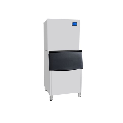 140 kg Peso líquido Máquina de fazer gelo granular para lojas Capacidade de produção de gelo 600 kg por dia