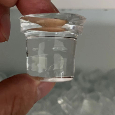Capacidade de armazenamento de gelo de 20 kg LZ-80 Máquina de gelo cilíndrica de cristal comercial para cocktails