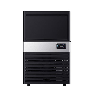 Máquina de refrigeração por ar, dissipação de calor, máquina de fazer pequenos cubos de gelo elétricos de 220 V para transporte rápido