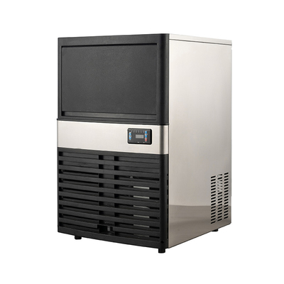 Máquina de refrigeração por ar, dissipação de calor, máquina de fazer pequenos cubos de gelo elétricos de 220 V para transporte rápido
