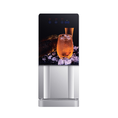 Tamanhos personalizados Máquina de gelo de água de balcão com design e capacidade de armazenamento de gelo de 4 kg
