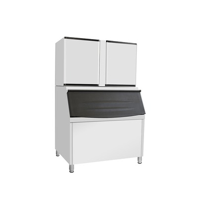 500 kg Armazenamento de gelo LZ-2000 Máquina de gelo granular comercial de aço inoxidável mais durável