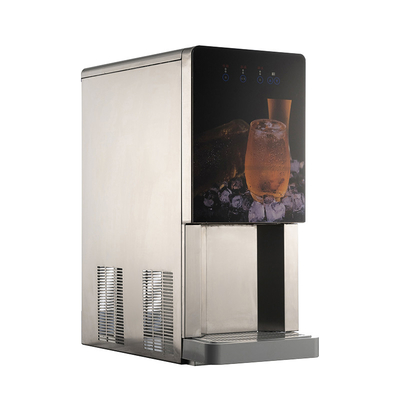 Compressor Embraco 120 kg 24 horas Fabricante de cubos de gelo com dispensador de água e filtro de água