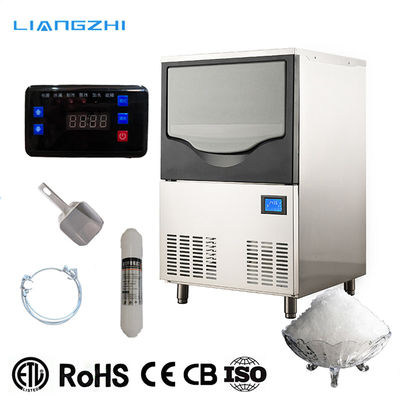 220V LZ-220 Commercial Air Cooled Granular Ice Maker para a Produção de 100kg Diário