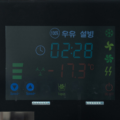 120 kg por dia Refrigerante R404a KS-120 Máquina de fazer gelo Dispensador de água com armazenamento de 4 kg de gelo
