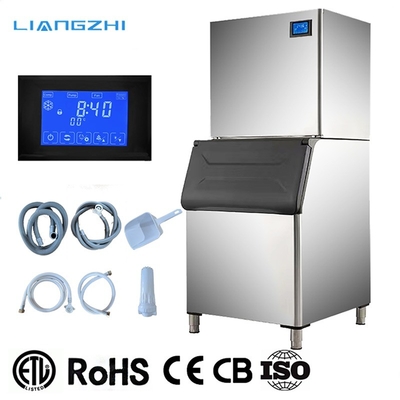 220 kg por dia LZ-500 Máquina automática de fazer gelo granular para freezer de supermercado