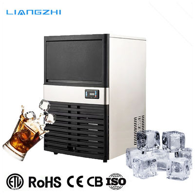 Refrigerador de ar 62kg LZ-120 Fabricante comercial de cubos de gelo para cafés em produção rápida