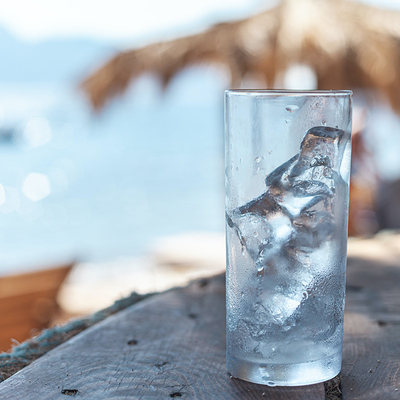 Fabricante de cubos de gelo para bebidas 180kg Diário LZ-400 CE Approvation Square Cube Ice Machine