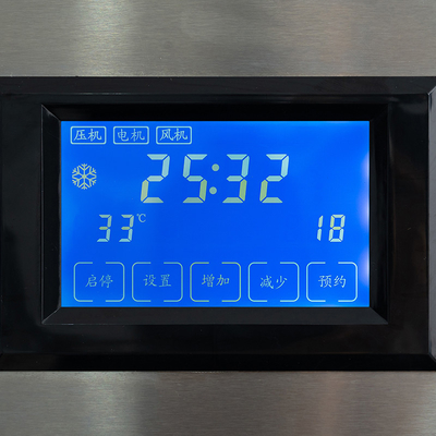 Máquina automática de fazer gelo com compressor KK 68kg 90kg 120kg Capacidade
